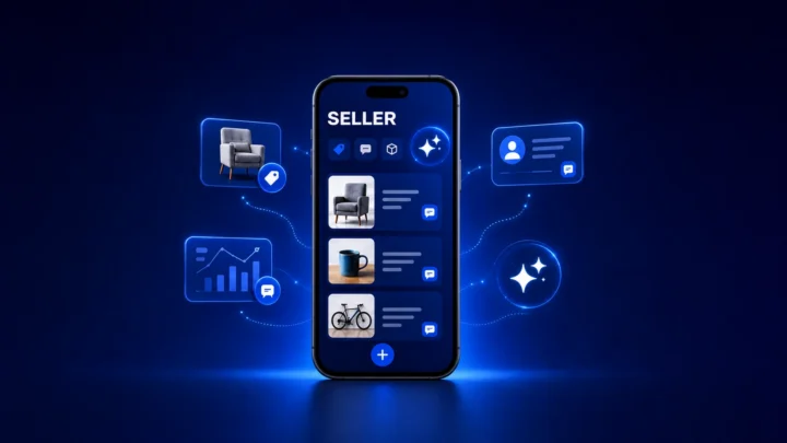 אפליקציית Seller ליצירת מודעות מכירה בעזרת בינה מלאכותית