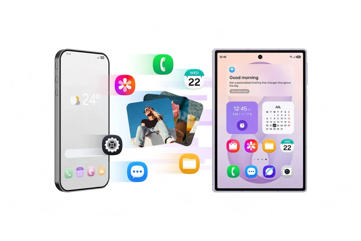 המסך המתקפל הגדול של Samsung Galaxy Z Fold8 לאפליקציות ולריבוי משימות