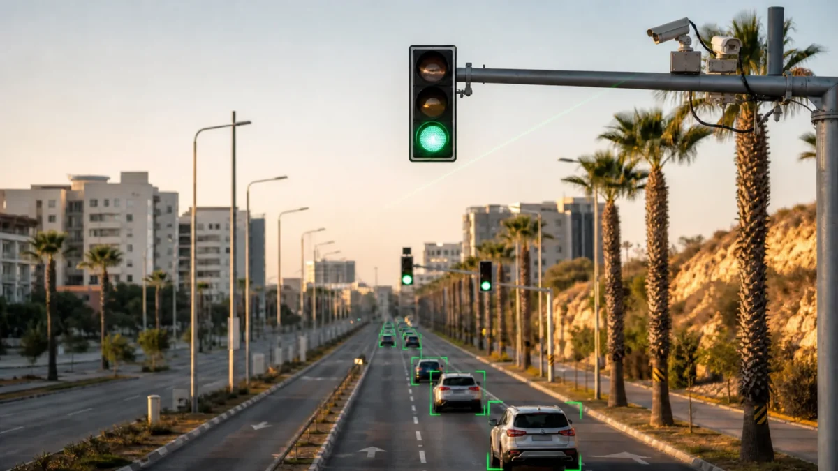האור האדום יתקצר? ישראל מלמדת את הרמזורים לראות פקקים