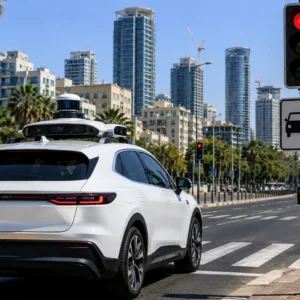 רובוטקסי עבר עבירת תנועה — מי יקבל את הדו״ח?